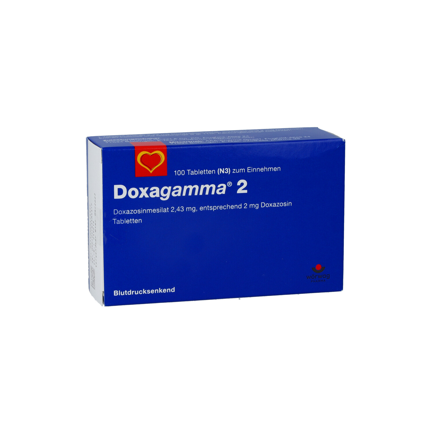 DOXAGAMMA 2 mg Tabletten