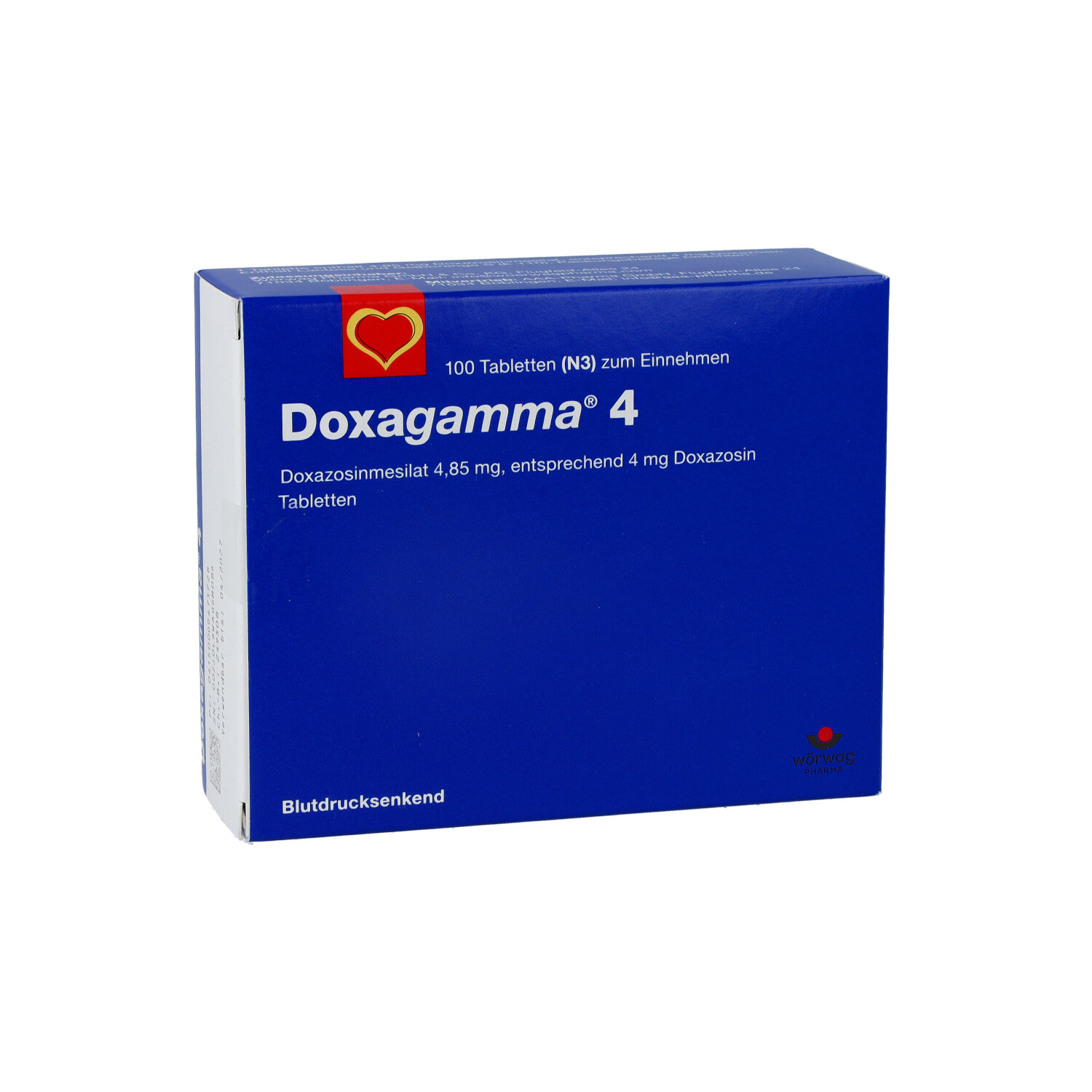 DOXAGAMMA 4 mg Tabletten