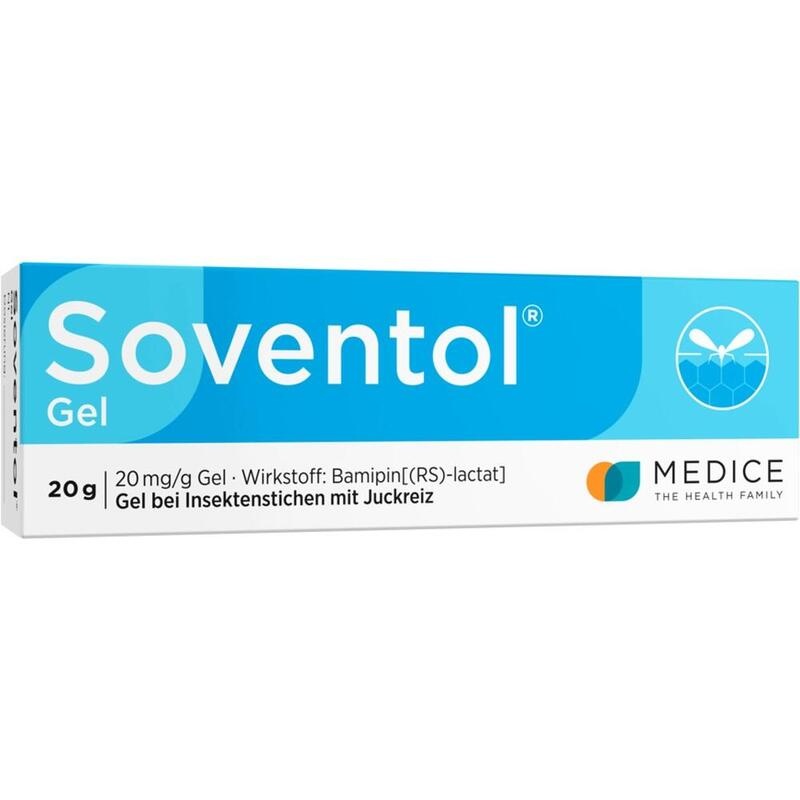 Soventol® Gel bei Insektenstichen, starkem Juckreiz & leichtem Sonnenbrand