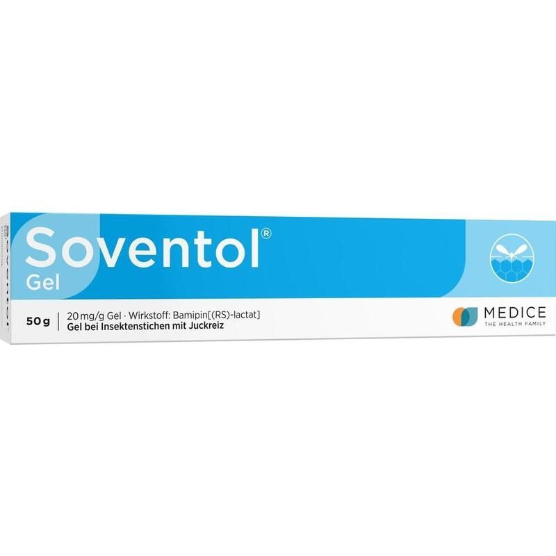 Soventol® Gel bei Insektenstichen, starkem Juckreiz & leichtem Sonnenbrand