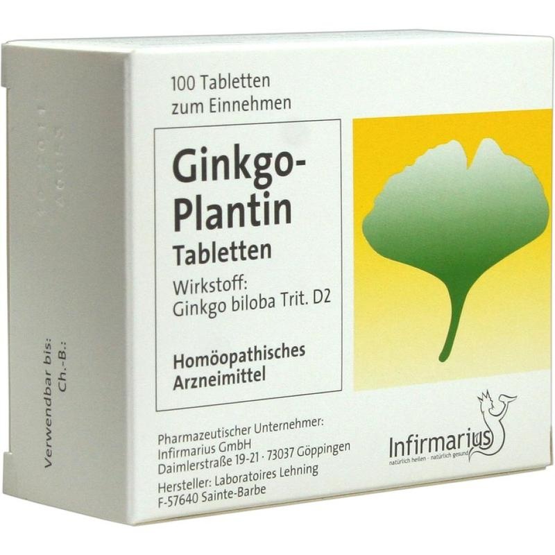 GINKGO PLANTIN Tabletten
