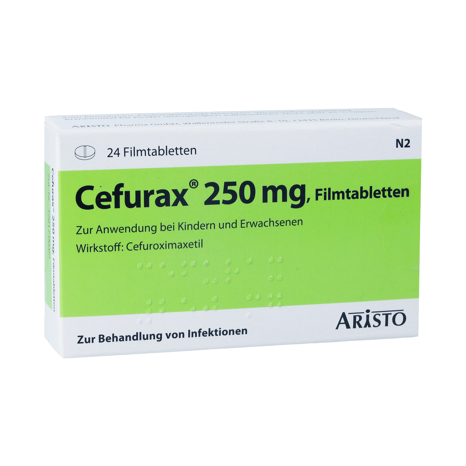 CEFURAX 250 mg Filmtabletten