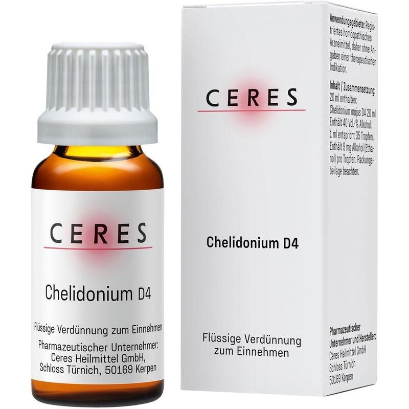 CERES Chelidonium D 4 Dilution