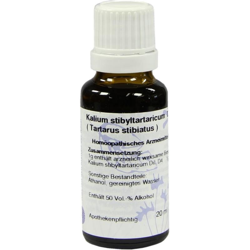 TARTARUS EMETICUS D 4 Dilution