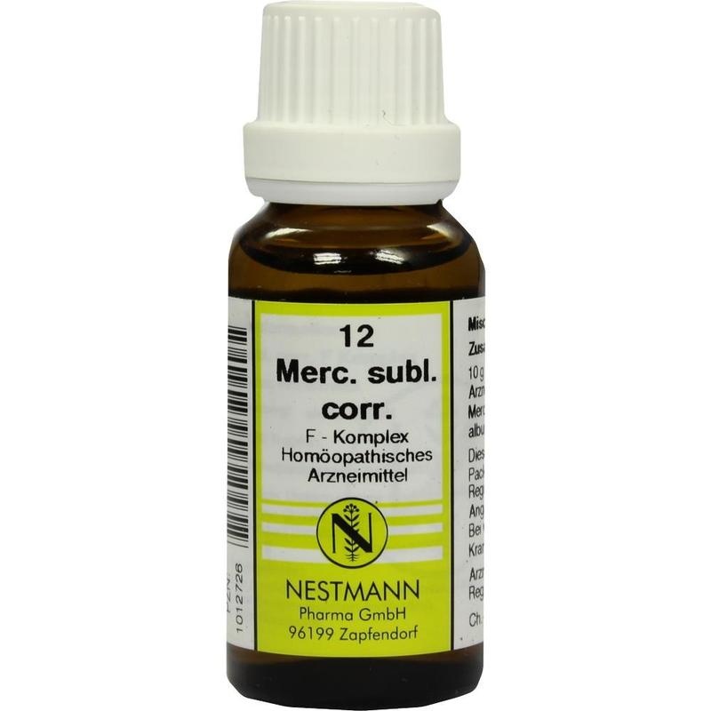 MERCURIUS SUBLIMATUS CORR.F Komplex Nr.12 Dilution