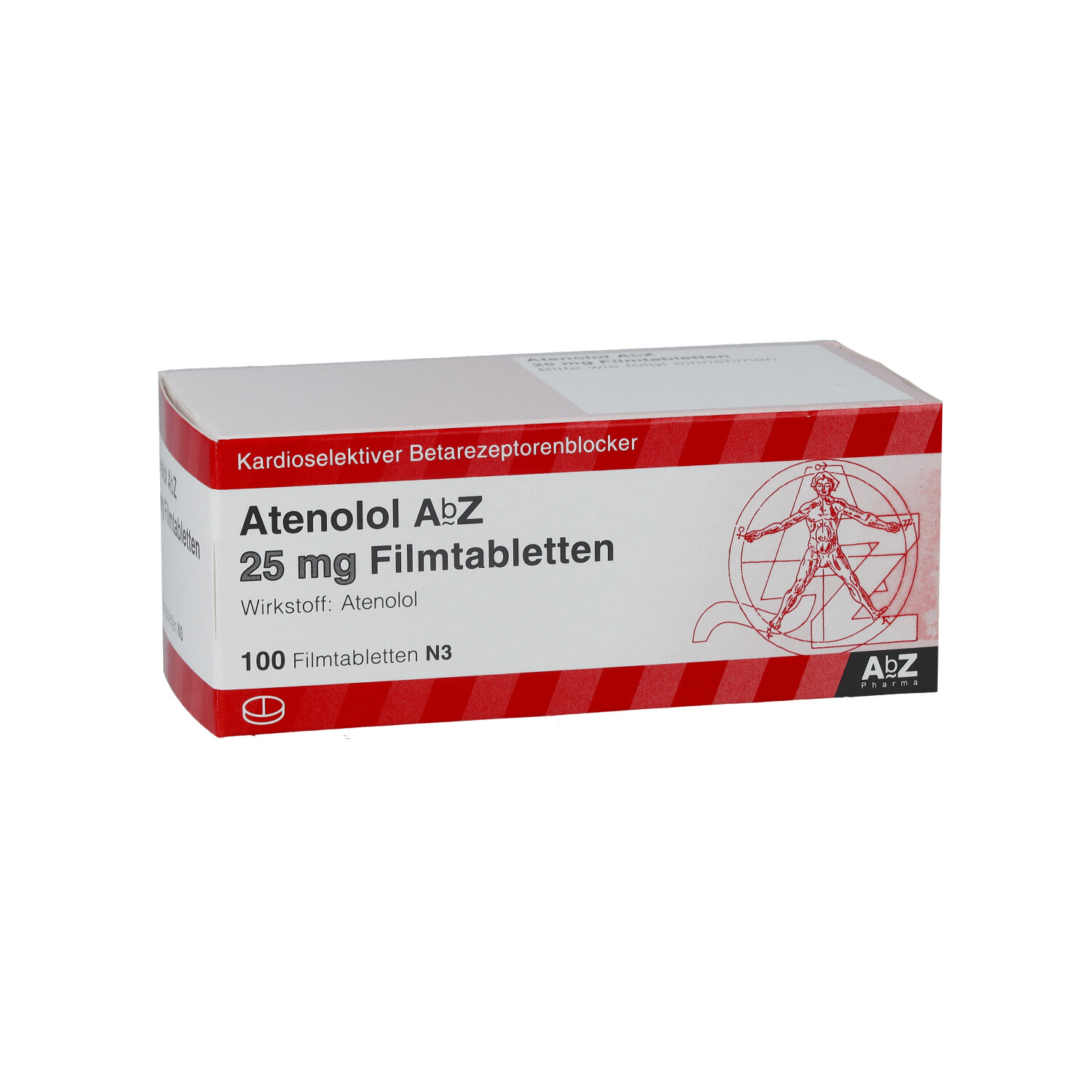 ATENOLOL AbZ 25 mg Filmtabletten