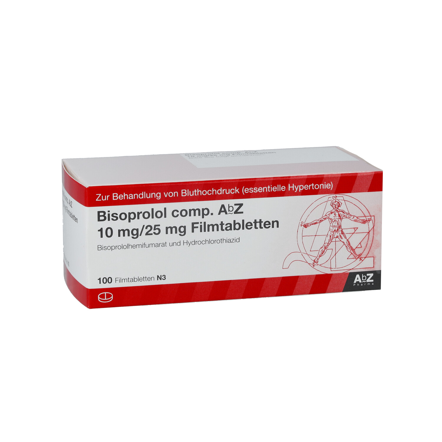 BISOPROLOL comp. AbZ 10/25 mg Filmtabletten