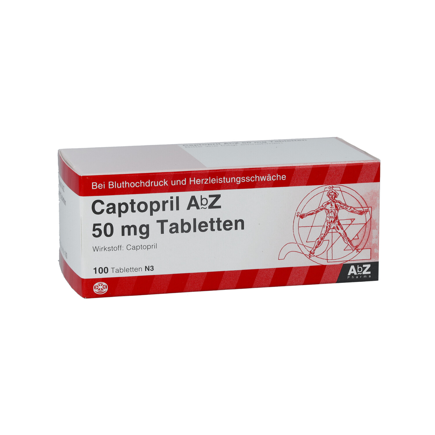 CAPTOPRIL AbZ 50 mg Tabletten