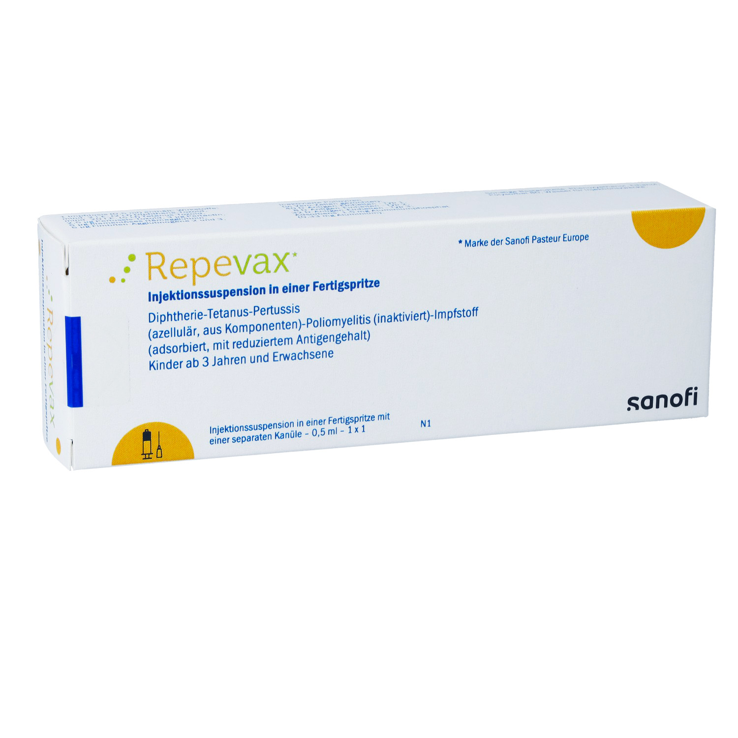 REPEVAX Injekt.-Susp.i.e.Fertigspritze mit Kanüle