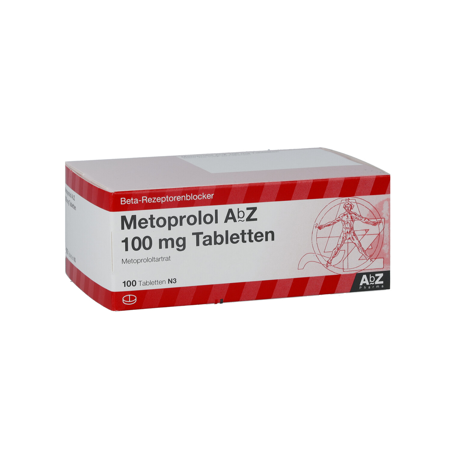 METOPROLOL AbZ 100 mg Tabletten