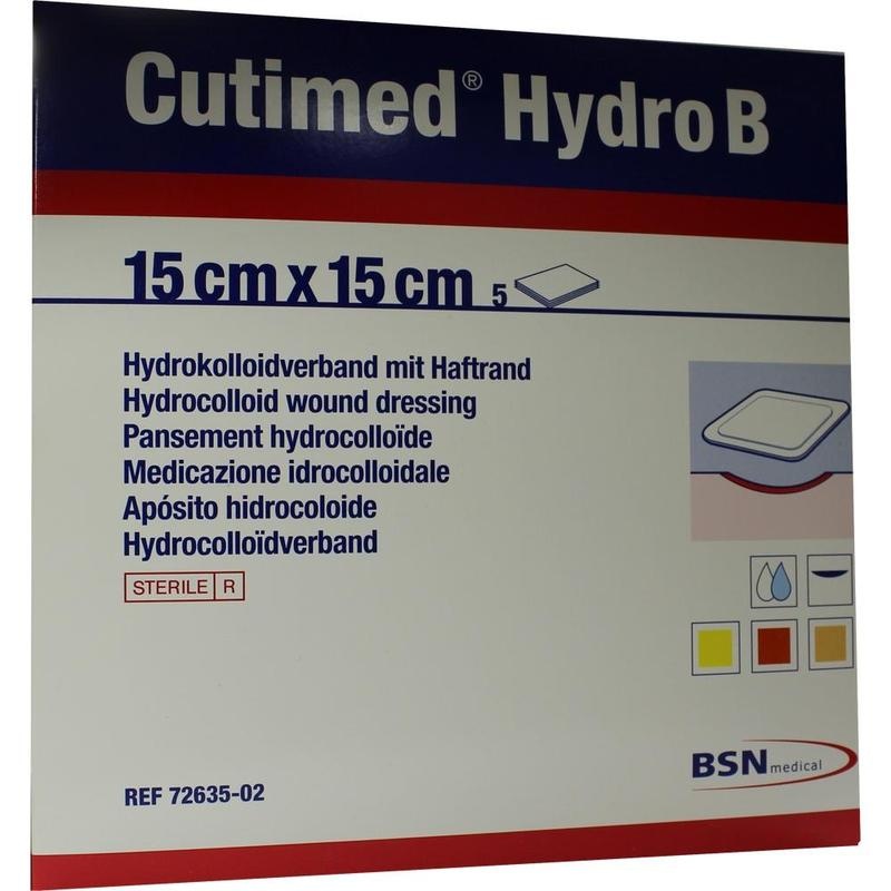 CUTIMED Hydro B Hydrok.Ver.15x15 cm m.Haftr.