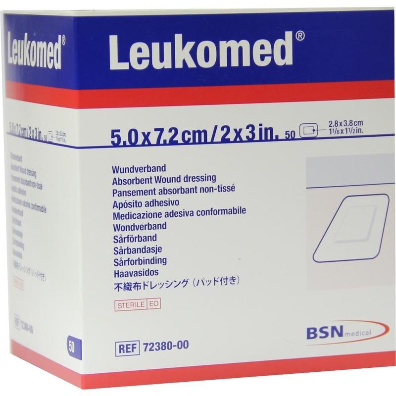 LEUKOMED sterile Pflaster 5x7,2 cm