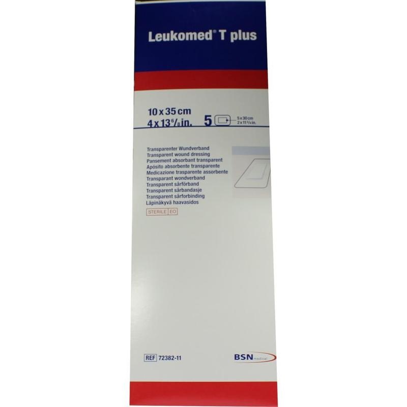 LEUKOMED transp.plus sterile Pflaster 10x35 cm
