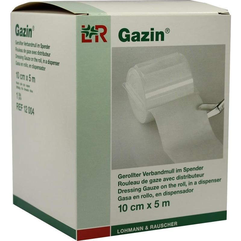 GAZIN Verbandmull 10 cmx5 m 8fach