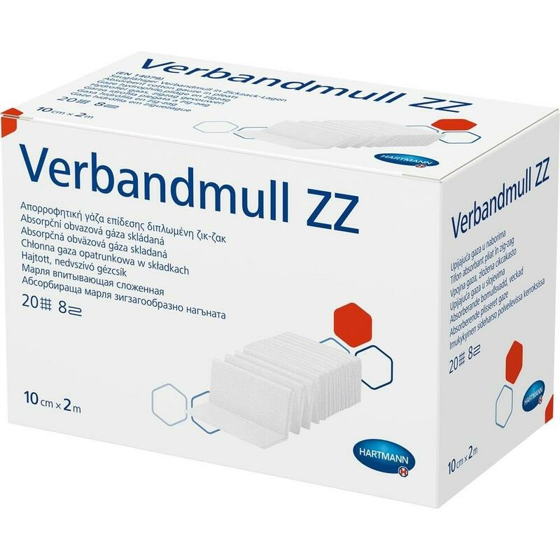 VERBANDMULL Hartmann 10 cmx2 m zickzack