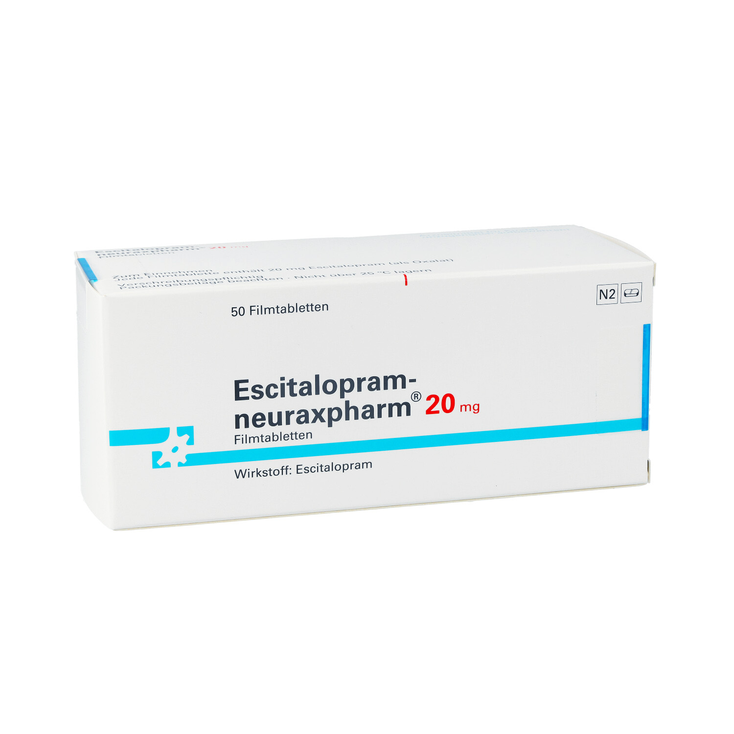ESCITALOPRAM-neuraxpharm 20 mg Filmtabletten