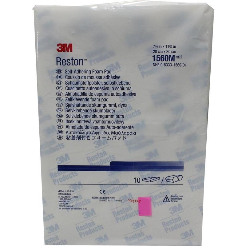 RESTON Schaumstoffpolster selbstkl.1,25x22x30 cm