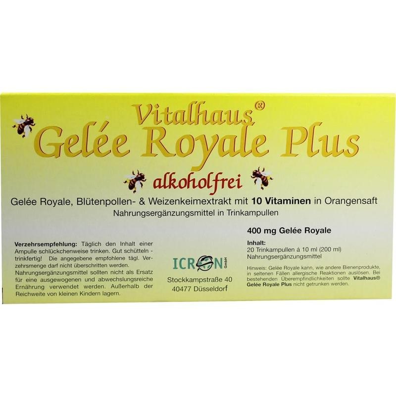 GELEE ROYALE Plus alkoholfrei Vitalhaus Trinkamp.