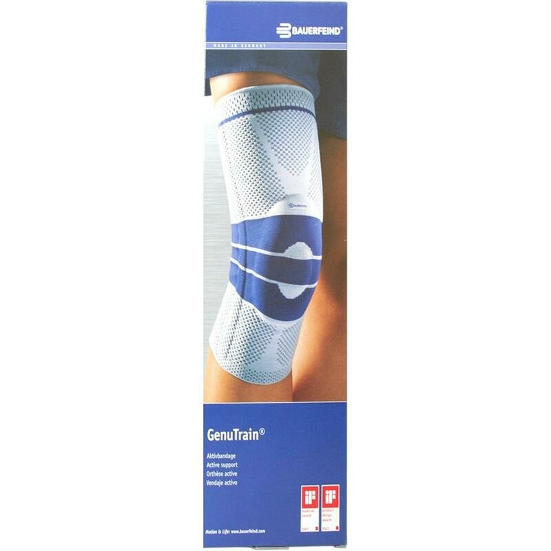 GENUTRAIN Kniebandage Gr.4 titan