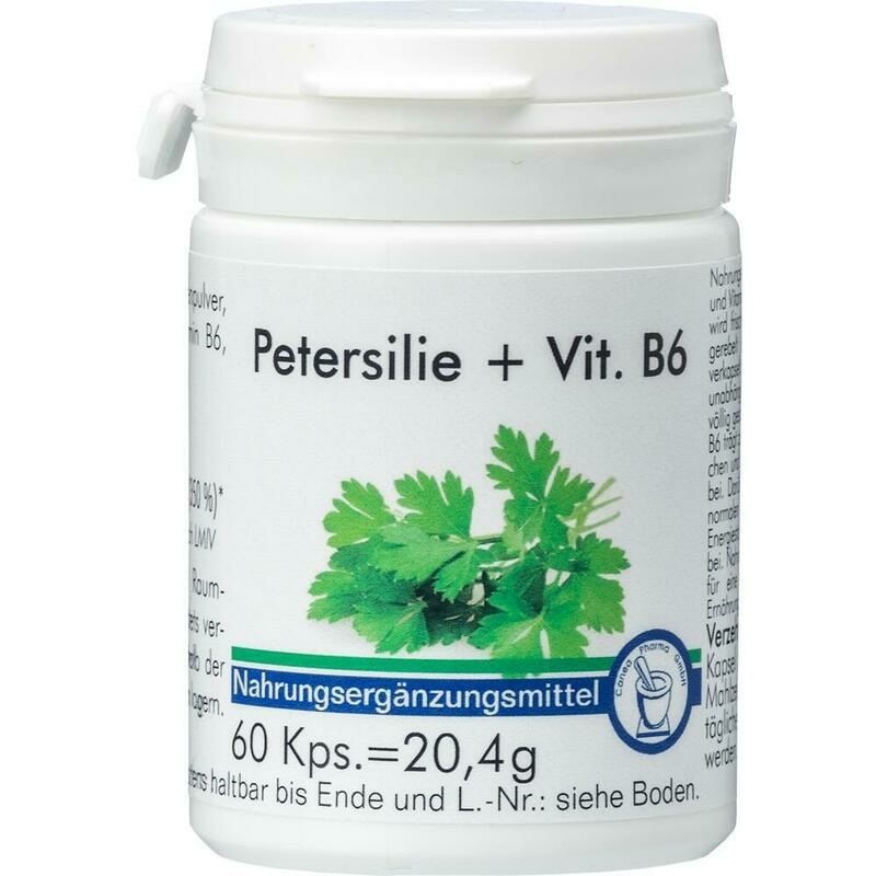 PETERSILIE+Vitamin B6 Kapseln