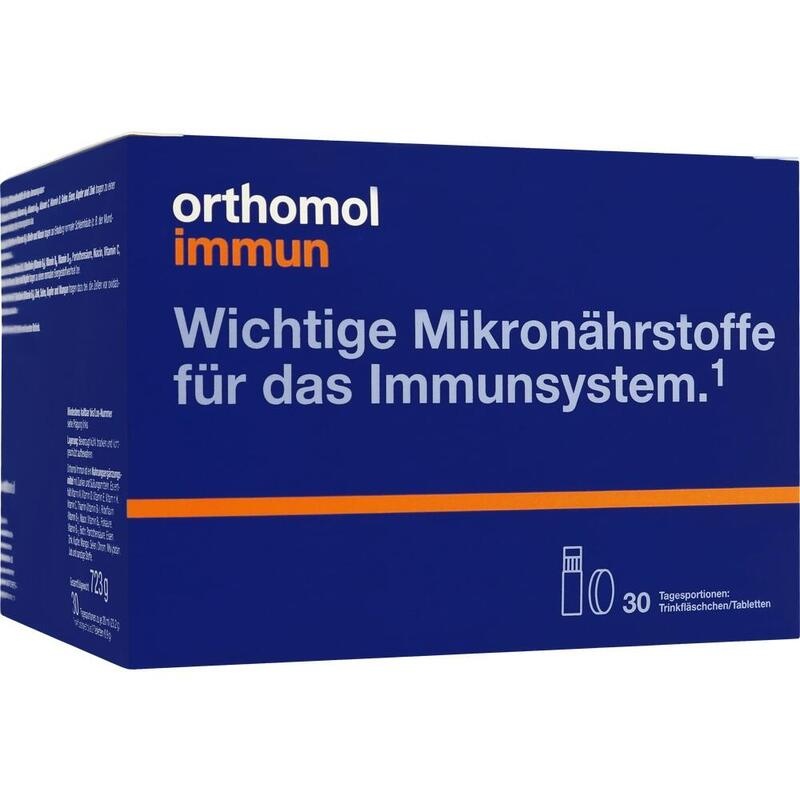 Orthomol Immun Trinkampullen & Tabletten – Für das Immunsystem