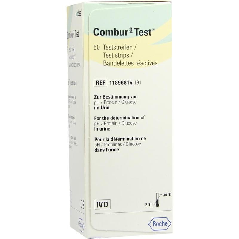 COMBUR 3 Test Teststreifen