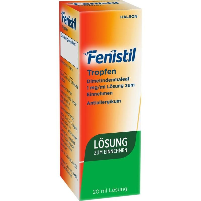 Fenistil Tropfen – Bei Allergie, Juckreiz, Windpocken & Nesselsucht