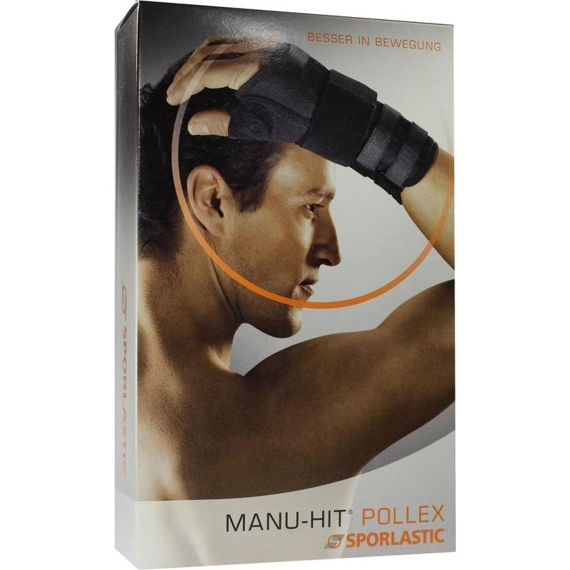 MANU-HIT POLLEX Orthese rechts Gr.S 07640 schwarz