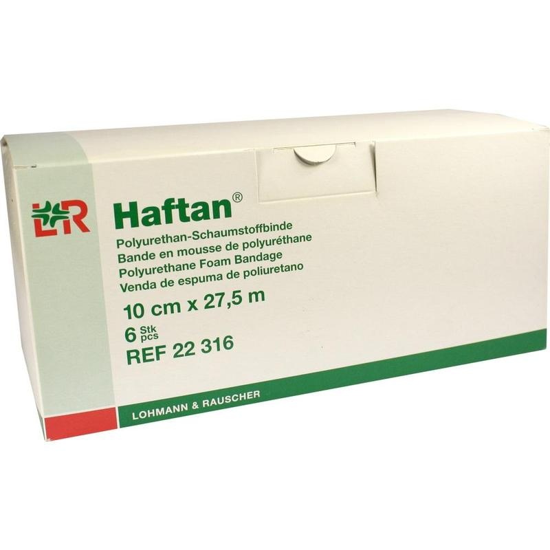 HAFTAN Schaumstoffbinde 10 cmx27,5 m