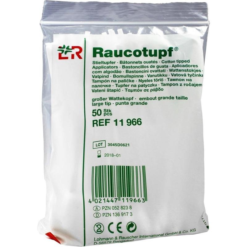 RAUCOTUPF Stieltupfer großer Wattekopf
