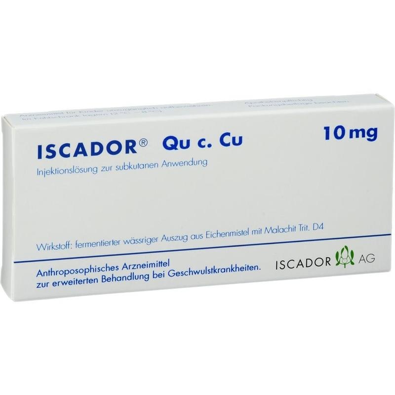 ISCADOR Qu c.Cu 10 mg Injektionslösung