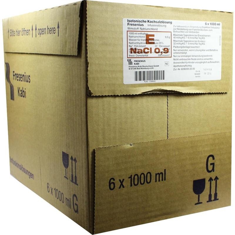ISOTONISCHE Kochsalzlösung 0,9% Glasfl.Fresenius
