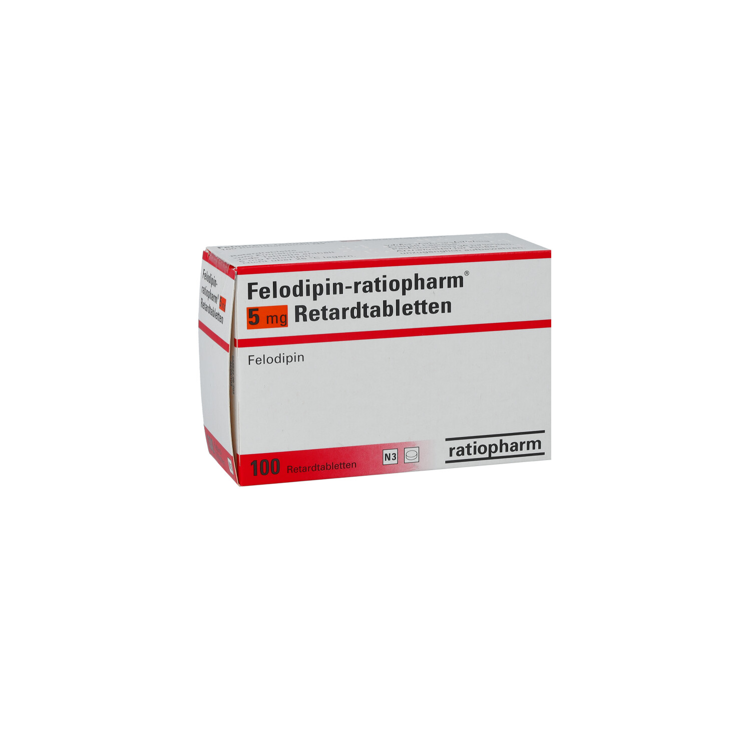 FELODIPIN-ratiopharm 5 mg Retardtabletten