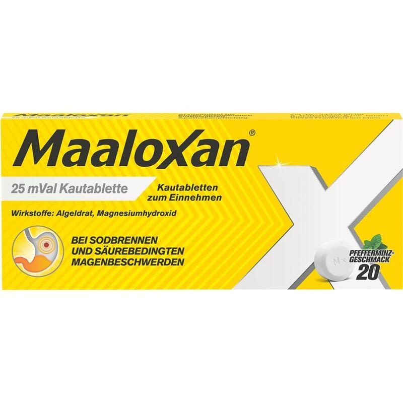 MAALOXAN 25 mVal Kautabletten