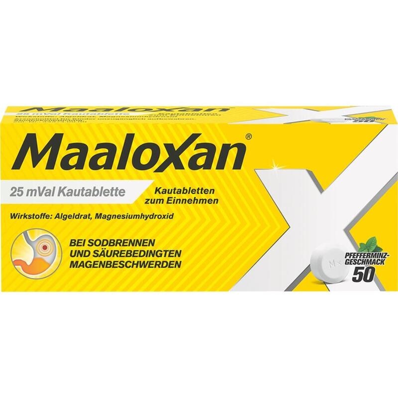 MAALOXAN 25 mVal Kautabletten