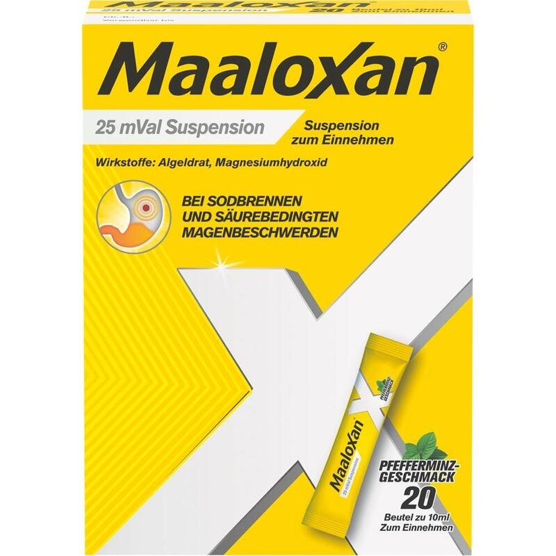 MAALOXAN 25 mVal Suspension