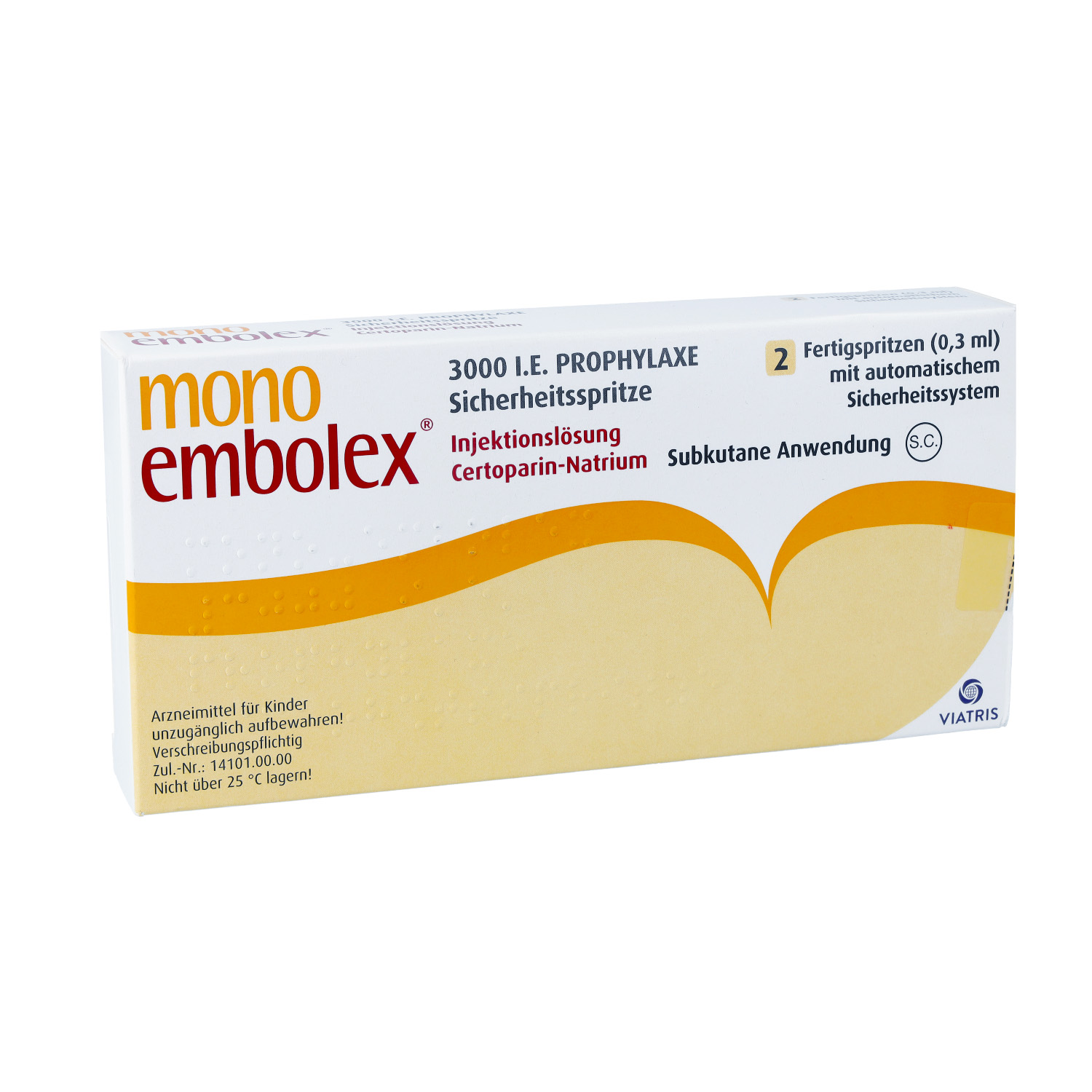 MONO EMBOLEX 3.000 I.E. Prophylaxe Sicherh.Spr.