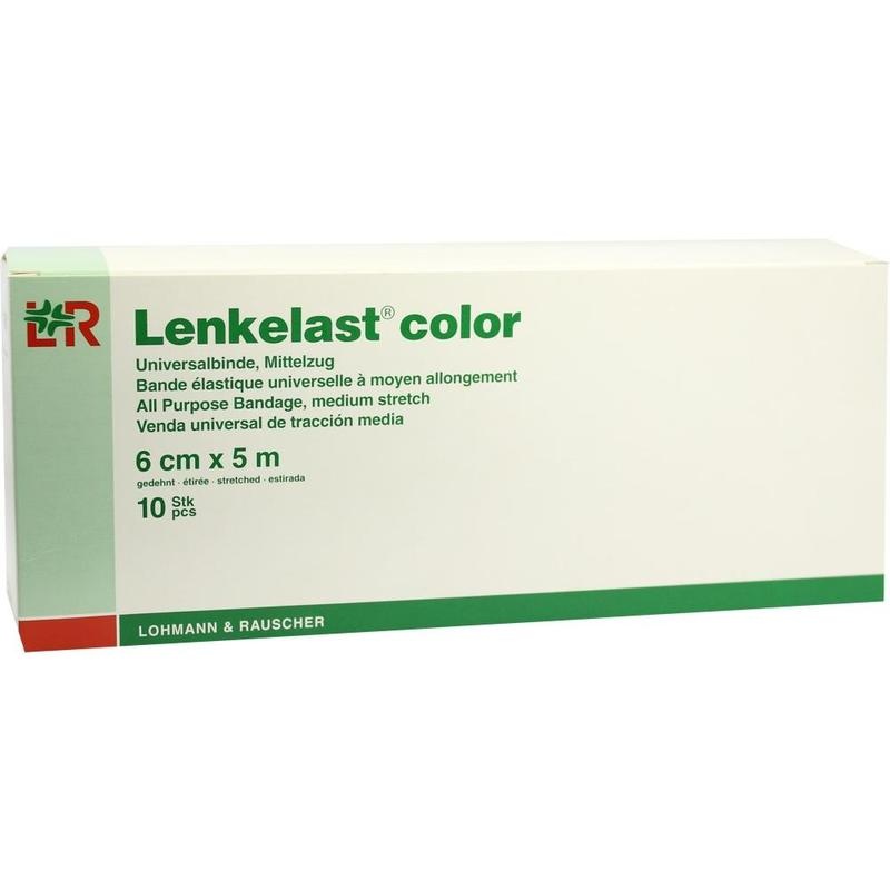 LENKELAST Color Mittelzugb.6 cmx5 m grün
