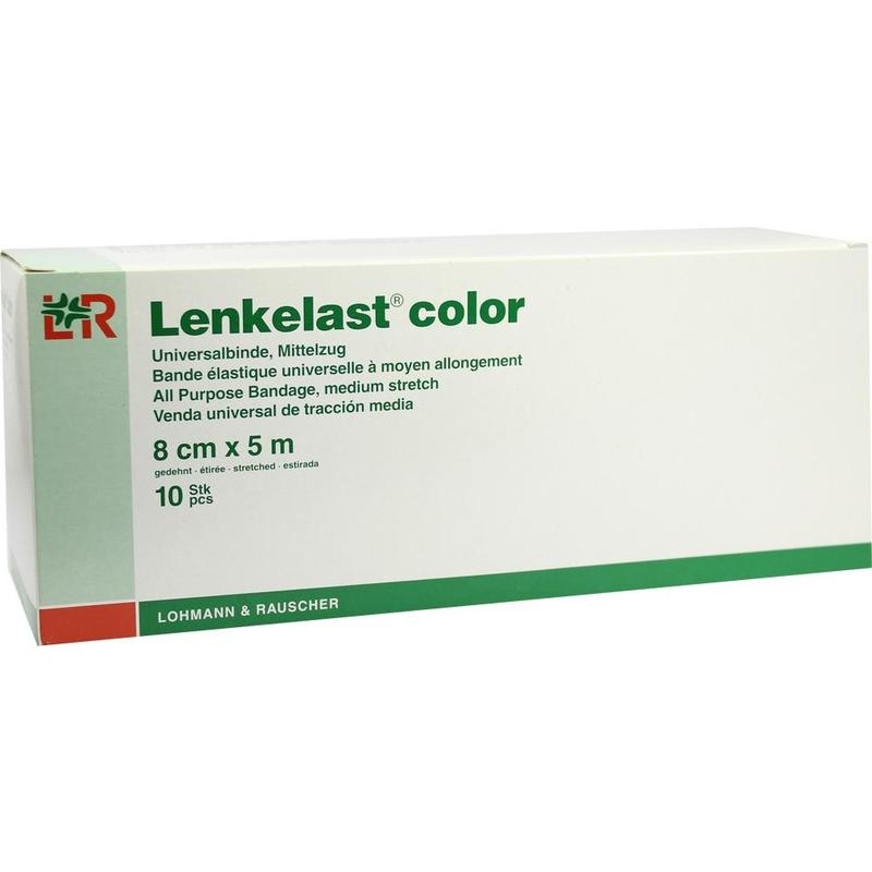 LENKELAST Color Mittelzugb.8 cmx5 m rot