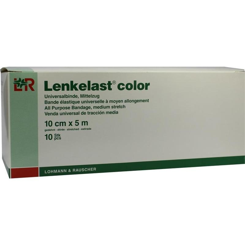 LENKELAST Color Mittelzugb.10 cmx5 m rot