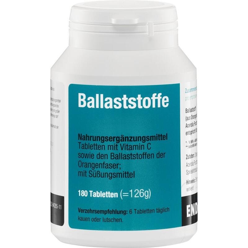 BALLASTSTOFFE Kautabletten