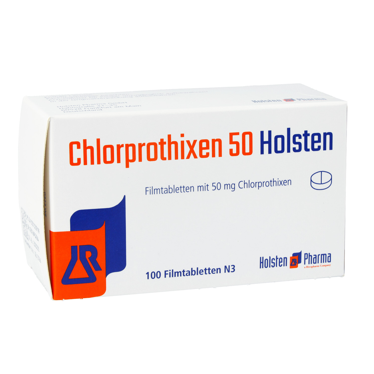 CHLORPROTHIXEN 50 Holsten Filmtabletten