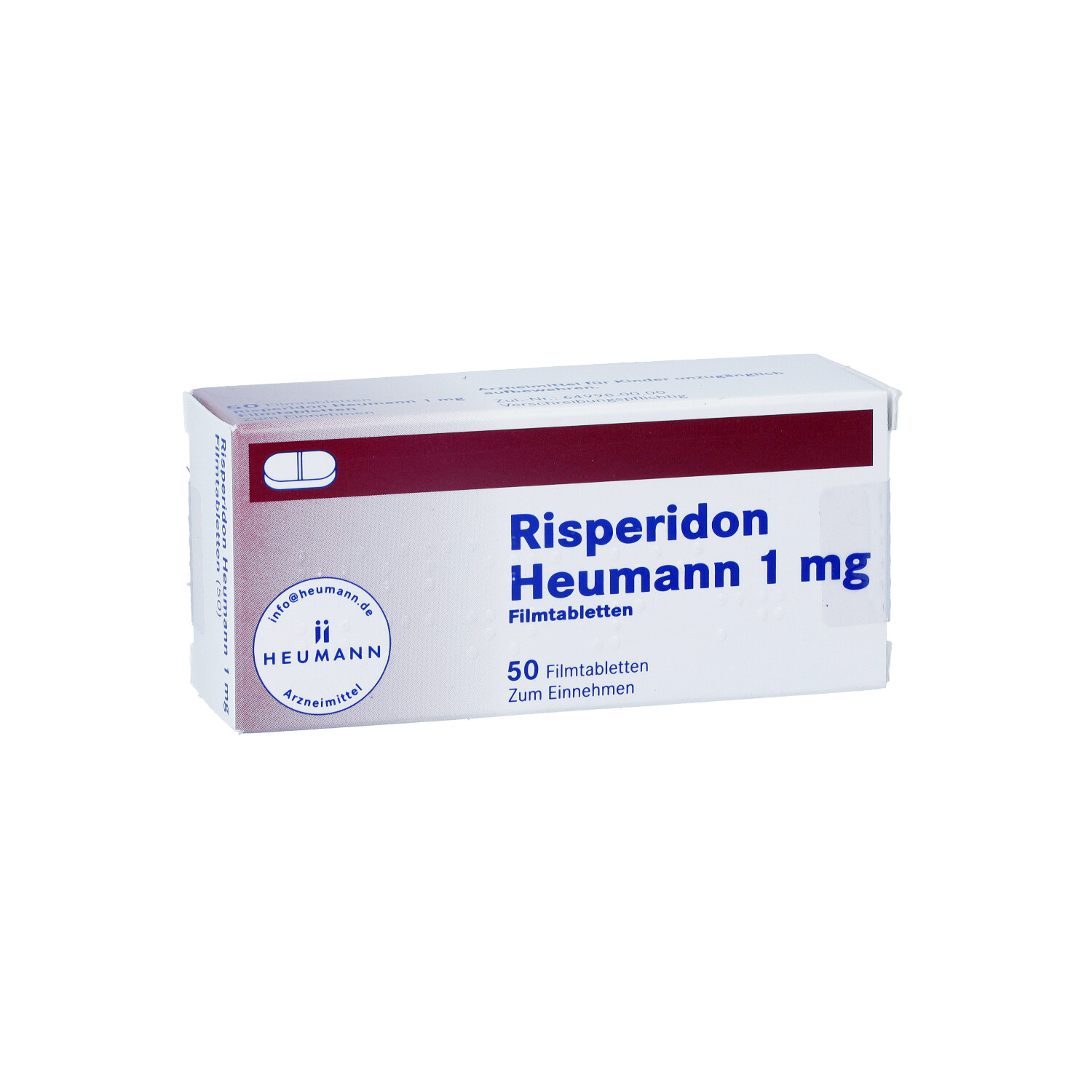 RISPERIDON Heumann 1 mg Filmtabletten