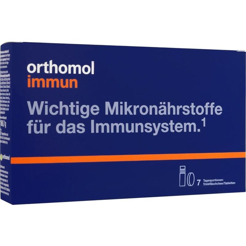 Orthomol Immun Trinkampullen & Tabletten – Für das Immunsystem