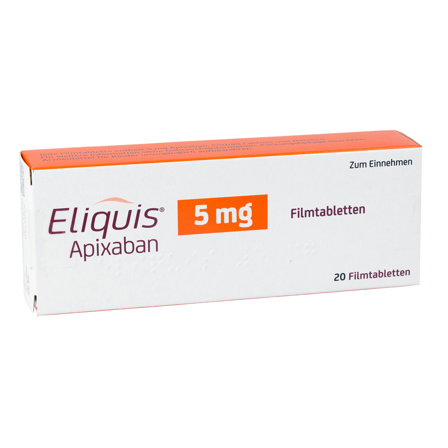 ELIQUIS 5 mg Filmtabletten