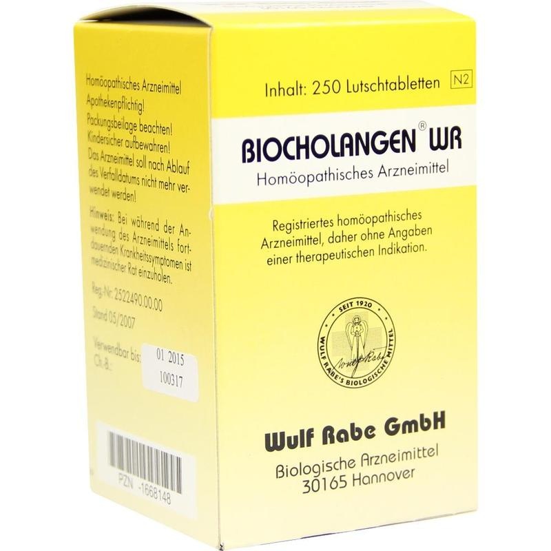 BIOCHOLANGEN WR Tabletten