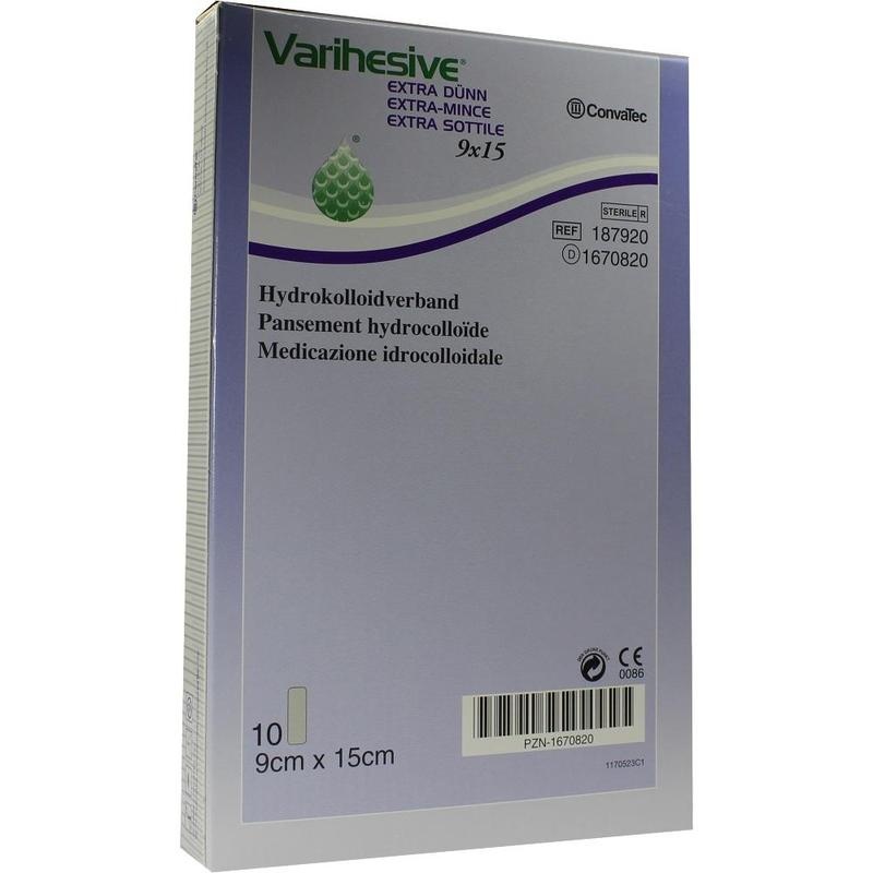 VARIHESIVE extra dünn 9x15 cm steril Pflaster