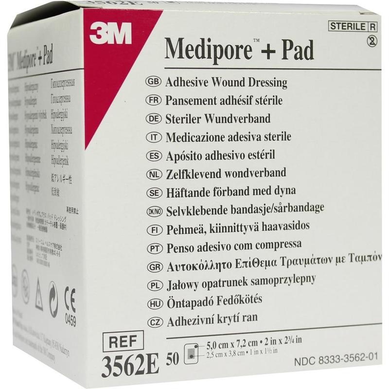 MEDIPORE+Pad steriler Wundverband 3562E