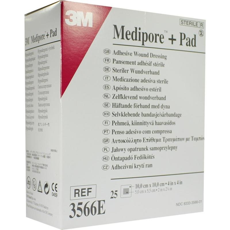 MEDIPORE+Pad steriler Wundverband 3566E