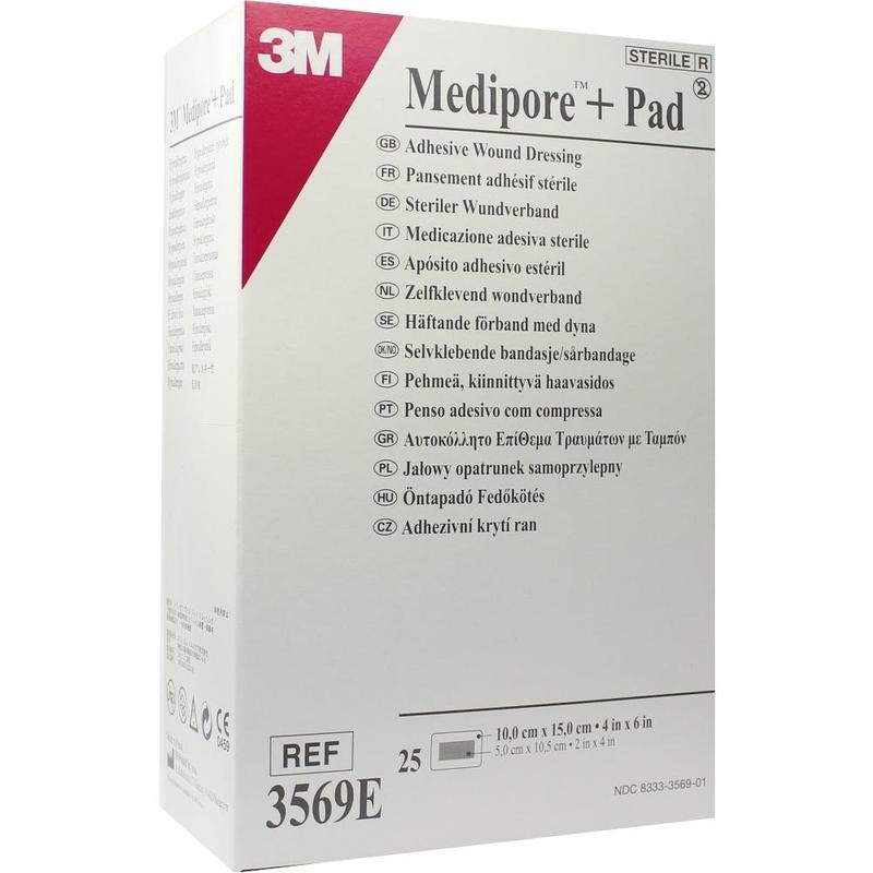 MEDIPORE+Pad steriler Wundverband 3569E